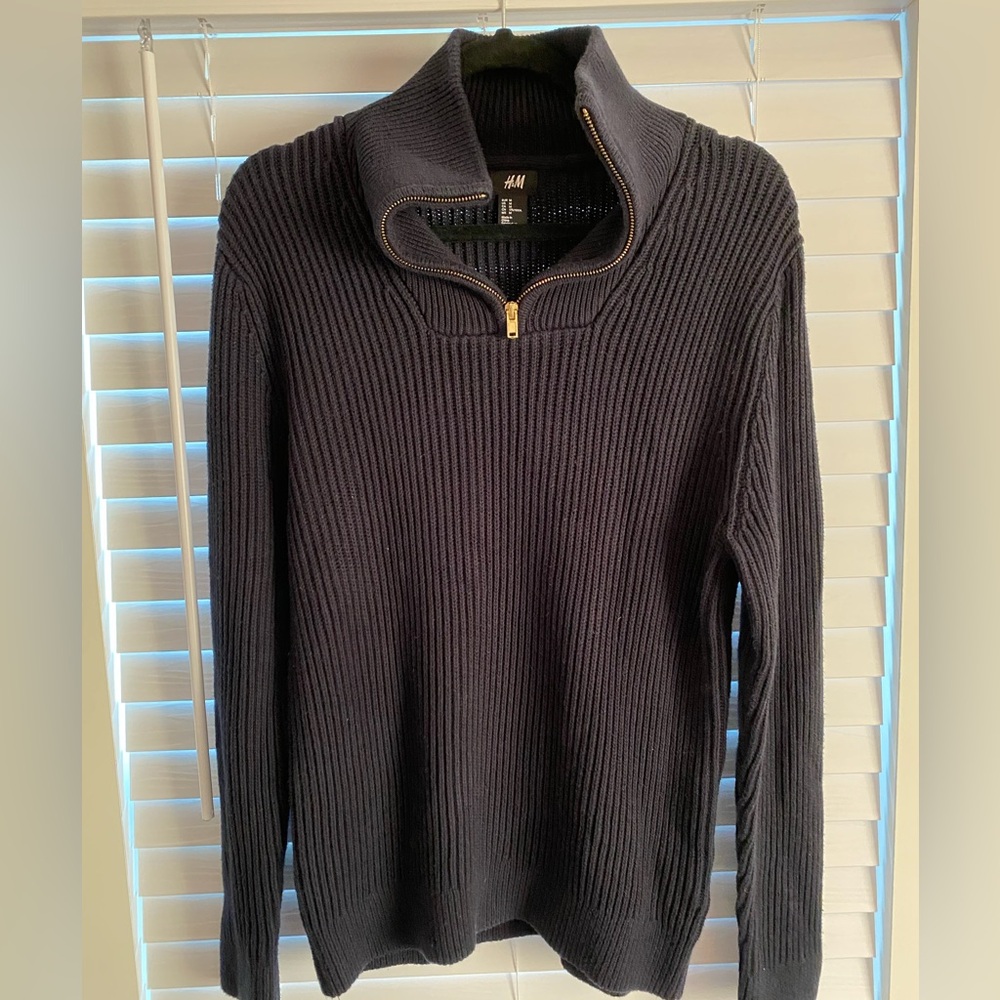 H&M Medium Quarter Zip Sweater